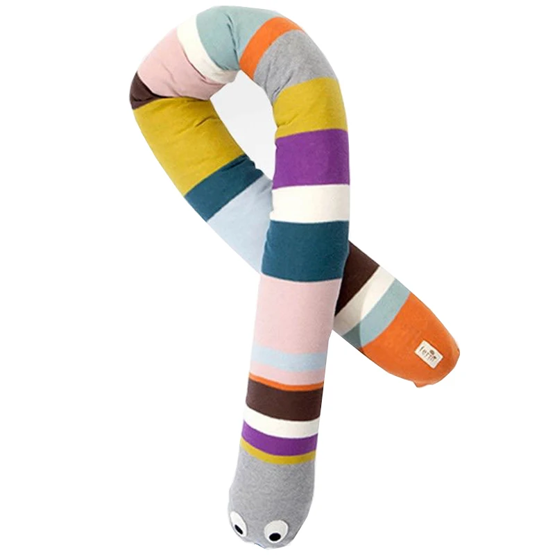 Kids Plush Toys Newborn Baby Snake Pillows Infant Appease Dolls Lovely Snake Toys Brinque Cama Sleeping Pillow Cushion Speelgoed (2)