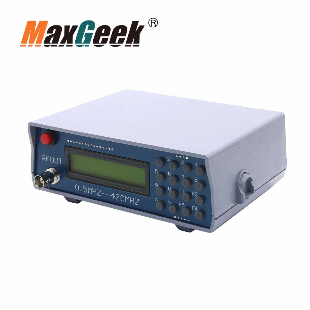 Maxgeek измеритель радиочастотного сигнала 0 5 470 МГц тестер для FM радио