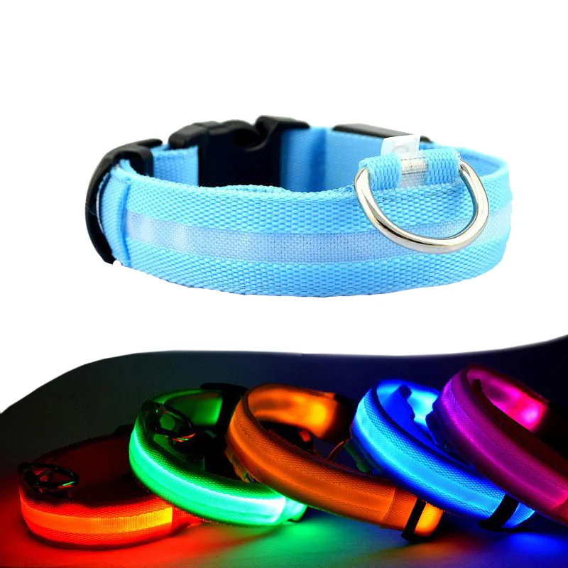 Dog Collars With Lights For Night Dog Collars With Lights For Night