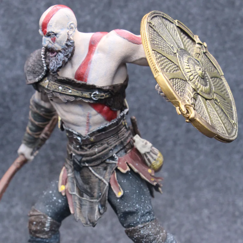 NECA Game God of War 4 Kratos " 20 см ПВХ фигурка Коллекционная модель игрушки для подарка