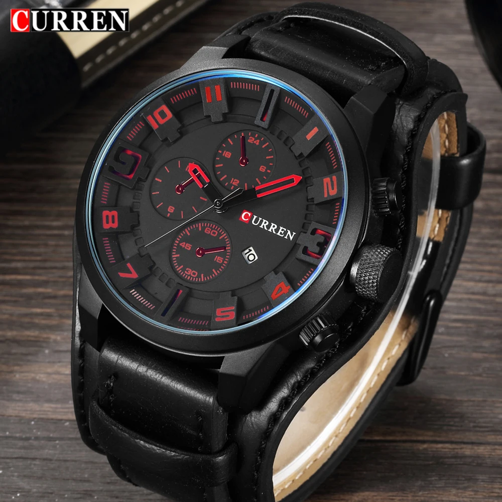 Curren Men Watches Top Brand Luxury Quartz Watch Men Military Sport Dropship Clock Hodinky Relojes Hombre Relogio Masculino 8225