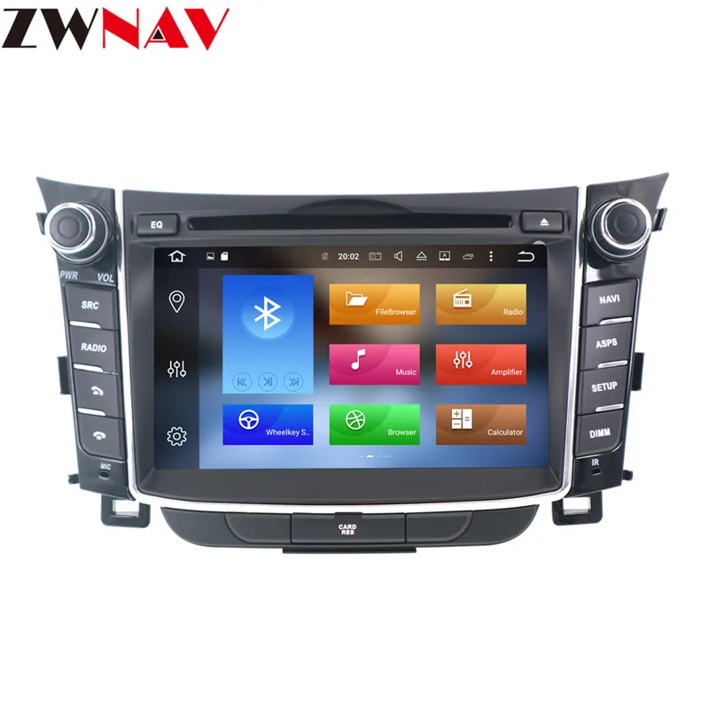 Flash Deal 4GB RAM Android 8.0 Car multimedia player GPS Navigation Headunit For Hyundai I30 Elantra GT 2012-2016 car dvd radio Autostereo 8