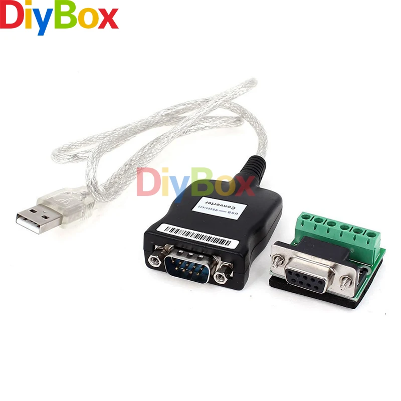 

80mm USB 2.0 to RS-485 RS-422 DB9 Serial Converter Adapter Cable