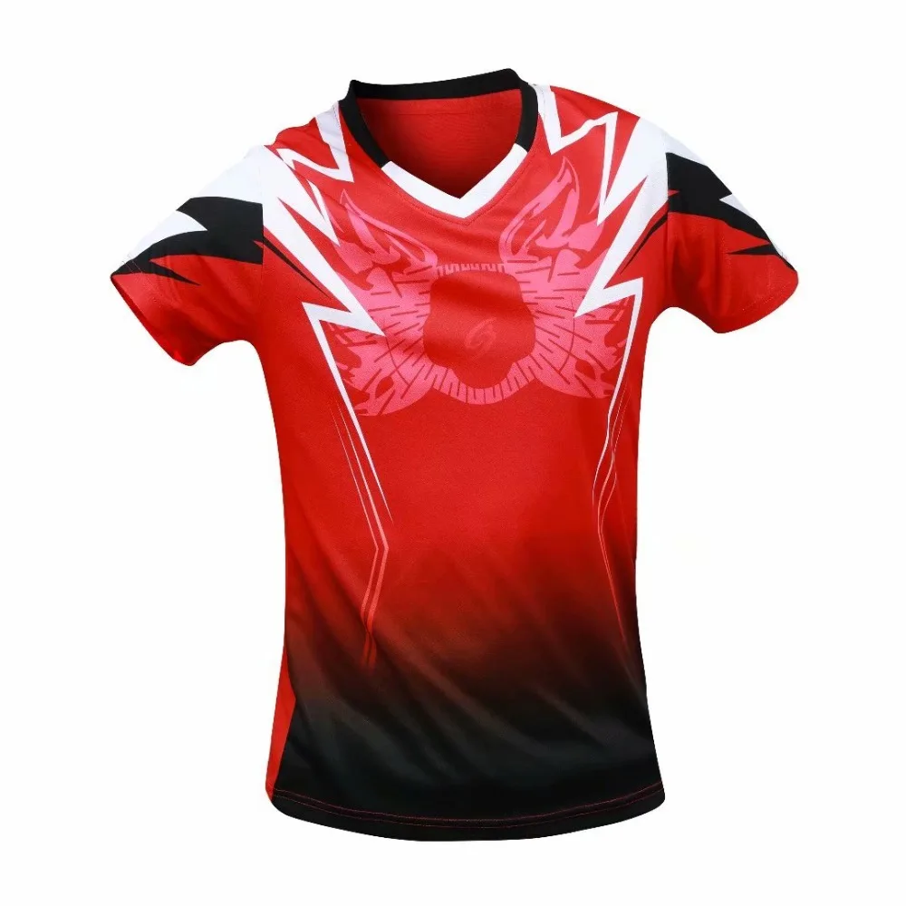 Sportswear Quick Dry Breathable Table Tennis Clothes Women/Men Badminton Shirt Team Running Fitness Training Jogging Sport Shirt