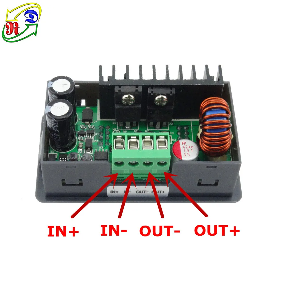 RD DPS3005 функция связи постоянное напряжение тока понижающий модуль питания Преобразователь напряжения ЖК-Вольтметр 30 в 5A