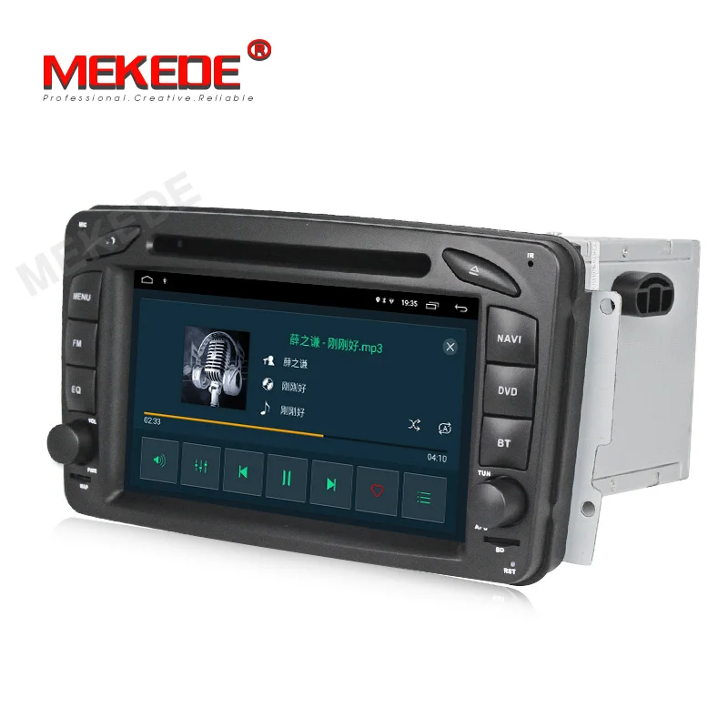 Excellent 2+32G Android 9.1 Car DVD Player For Mercedes Benz W209 W203 W463 Viano W639 Vito Wifi 3G WIFI GPS Bluetooth Radio Stereo audio 3