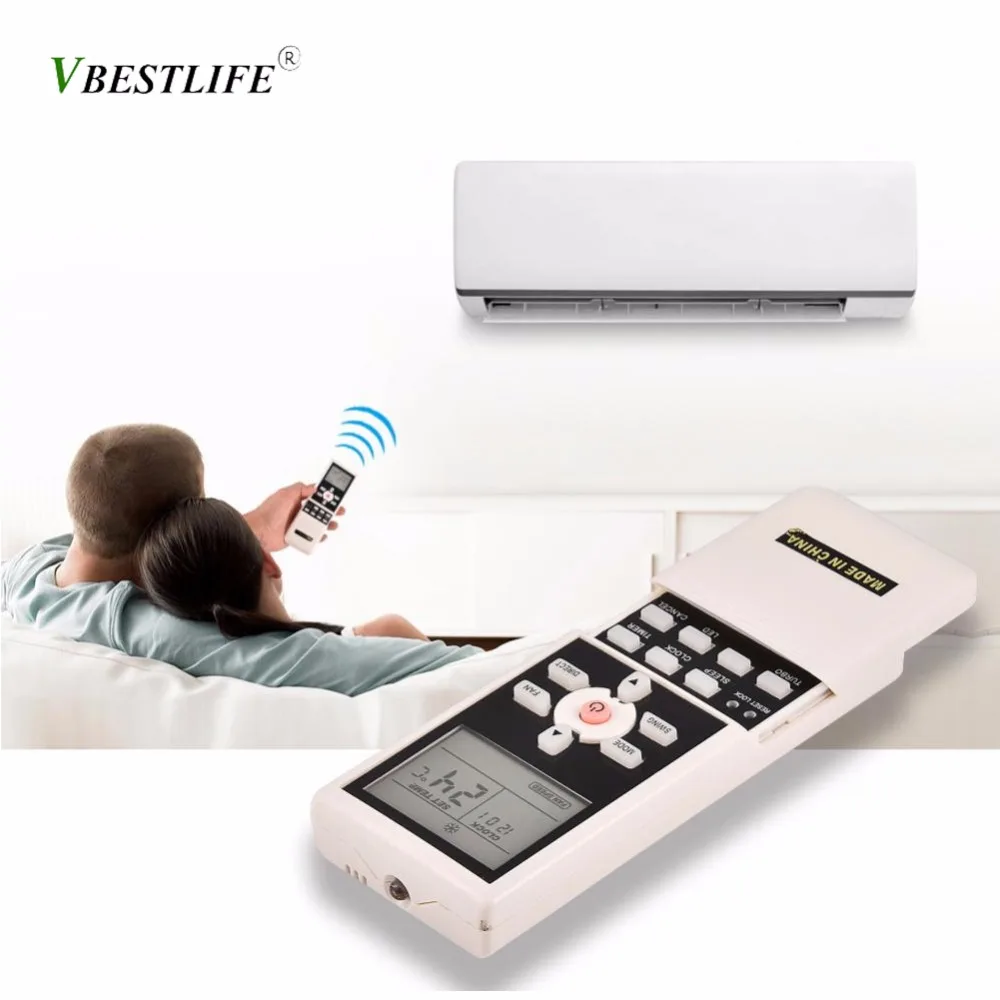 

Conditioner Air Conditioning Remote Control for Midea R07/BGE R07B/BGE Digital LCD Display Super cooling Mini Remote Contoller