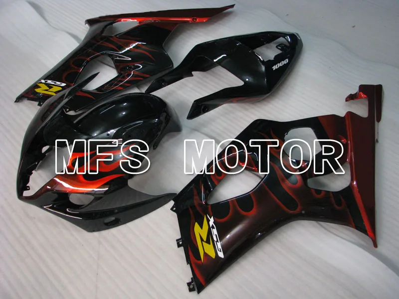 

Mold For Suzuki GSXR 1000 K3 2003 2004 Bodywork Injection ABS Fairing Kits GSXR1000 K3 03 04 - Flame Red - Black