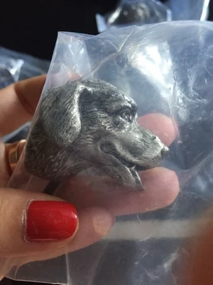 antique pewter kitchen cabinet knobs dog head handles furniture hardware dresser cupboard door handles home decoration hardware