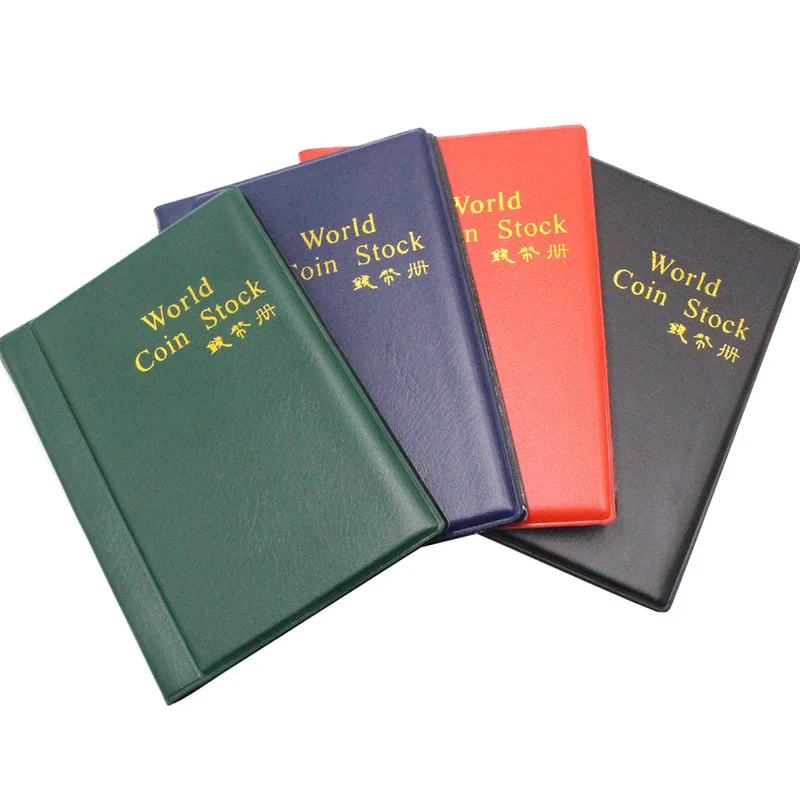 

10 Pages 120 Pockets Albums for Coins Book Collection Home Decoration Photo Album PVC Coin Holders Album Collection Book