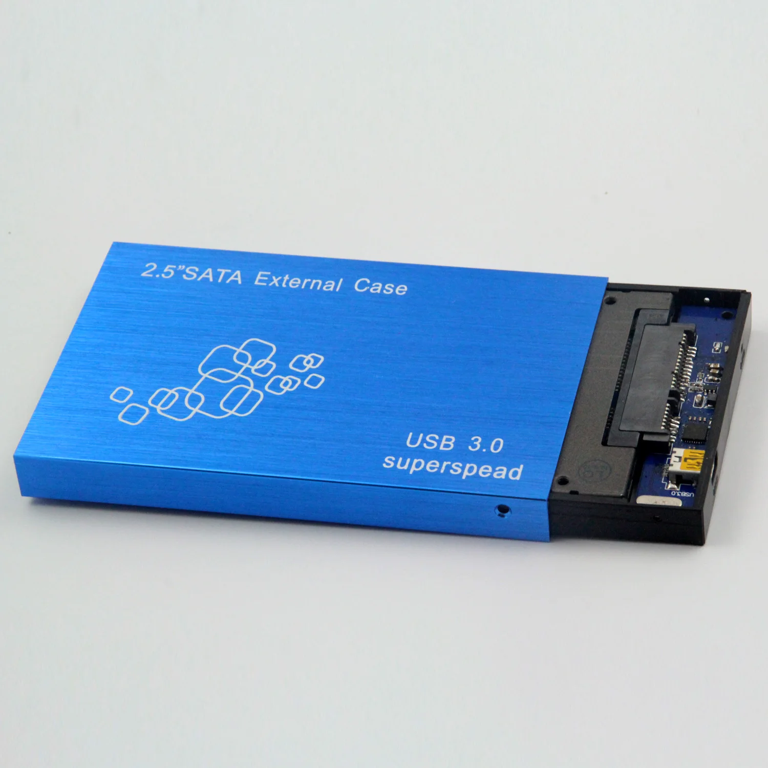 4 Color 2.5 Inch Notebook SATA HDD Case To Sata USB 3.0 SSD HD Hard Drive Disk External Storage Enclosure Box with USB 3.0 Cable