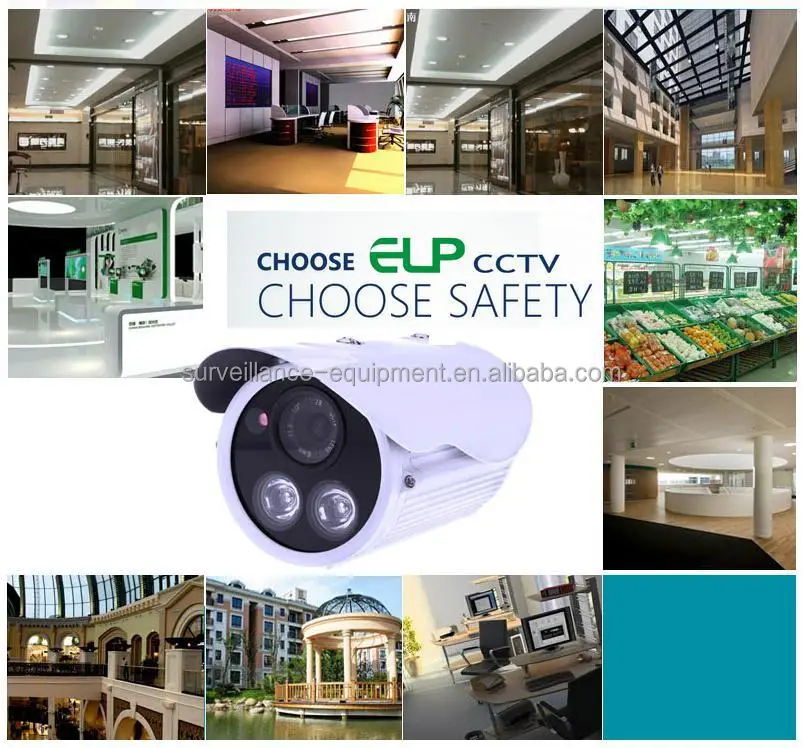 1.0 megapixel P2P Onvif Waterproof ir bullet small outdoor ip camera ELP-IPA100S