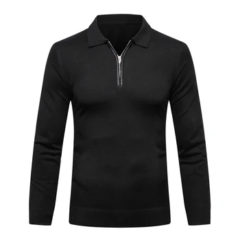 

Billionaire Sweater wool men's Fashion simple warm casual commerce comfort zipper fitness gentleman big size M-5XL free shipping