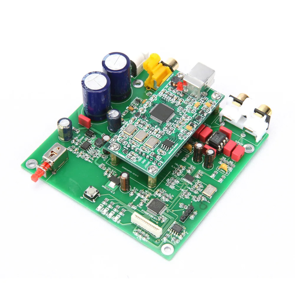 ES9038 Q2M ides DSD Декодер коаксиальный волоконный вход, DAC декодирующая плата HIFI аудио усилитель плата F7-003