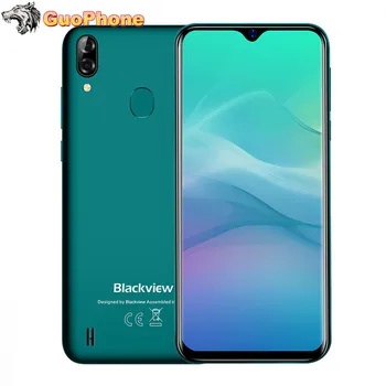 Перейти на Алиэкспресс и купить Смартфон Blackview A60 Pro, мобильный телефон, экран 6,088 дюйма, 4G LTE, 4080 мАч, Android 9,0, 3 ГБ ОЗУ, двойная задняя камера, сотовый телефон