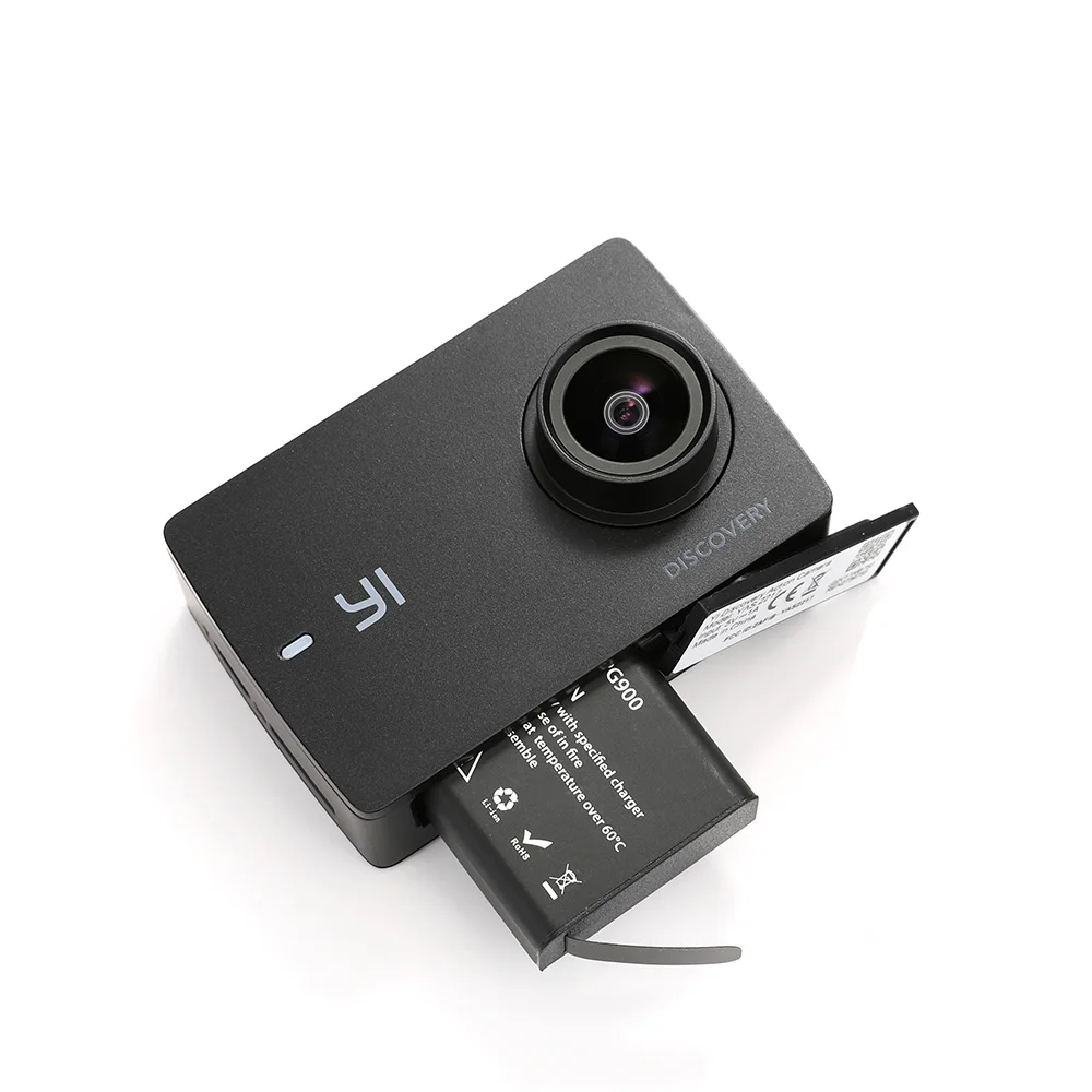 Международная Экшн камера YI Discovery интерполированная 4K 20fps 8MP 16MP Водонепроницаемая