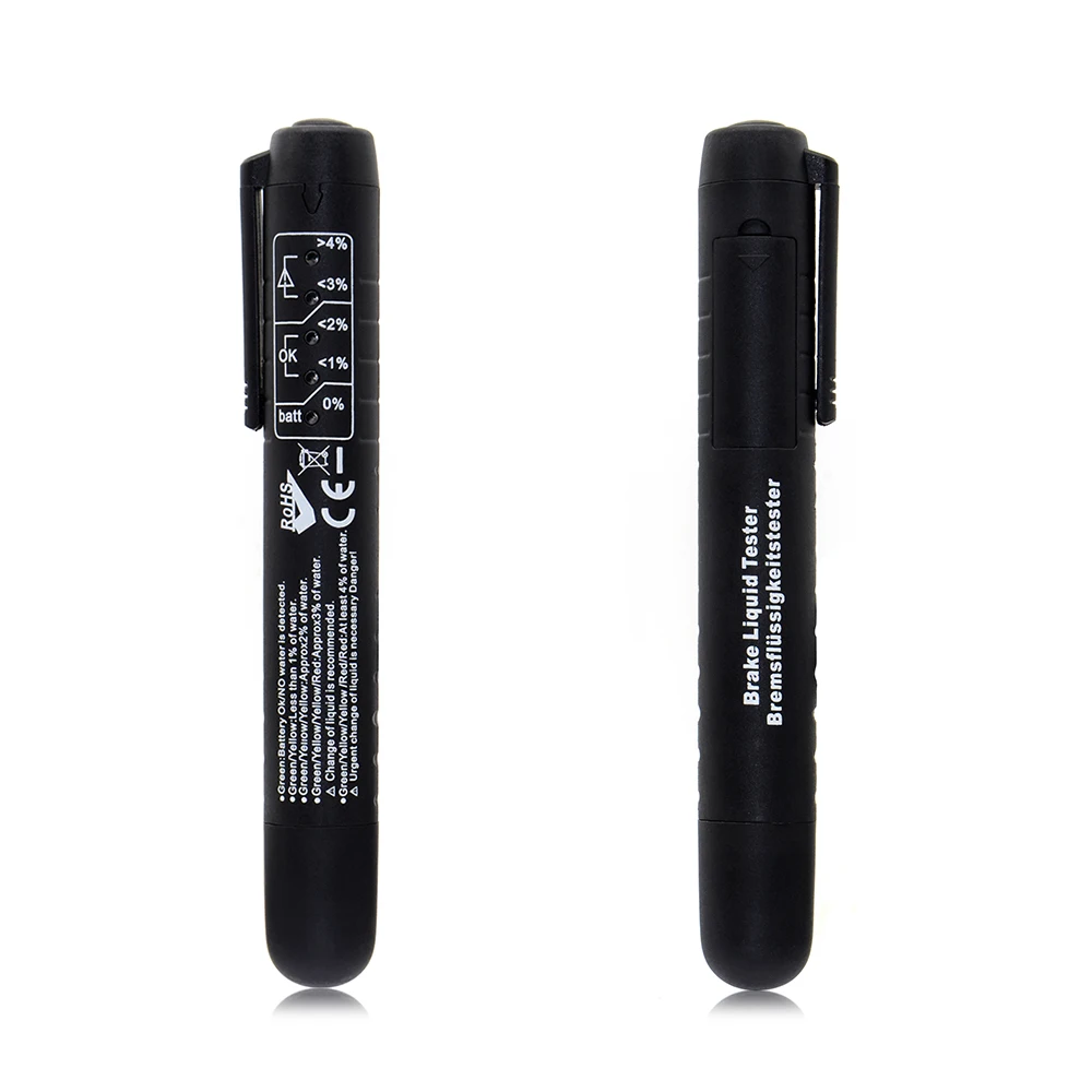 

Auto Car Brake Fluid Tester Check Fluid Quality 5LED Indicator For DOT3/DOT4/DOT5.1 Car Diagnostics Testing Automotive Pen