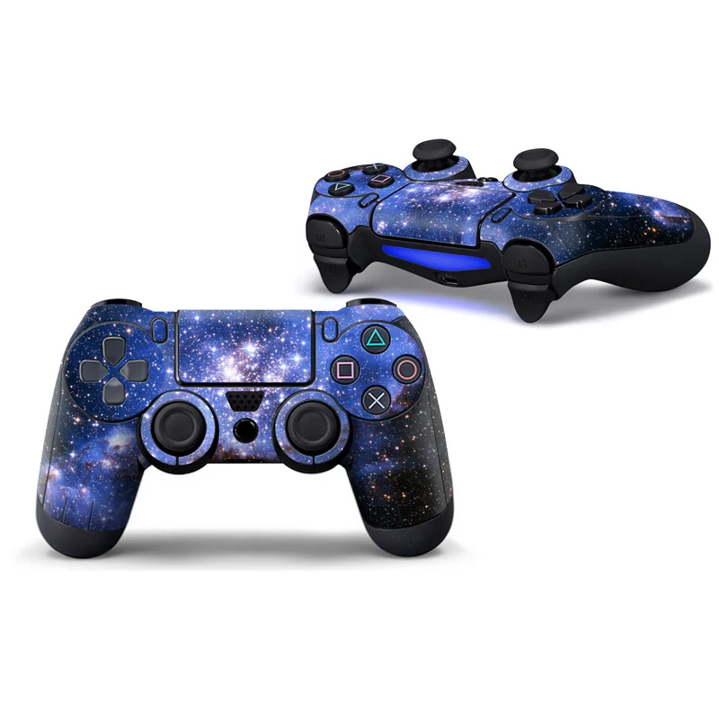 Виниловая наклейка звездного неба на кожу для Sony Playstation 4 защитный чехол