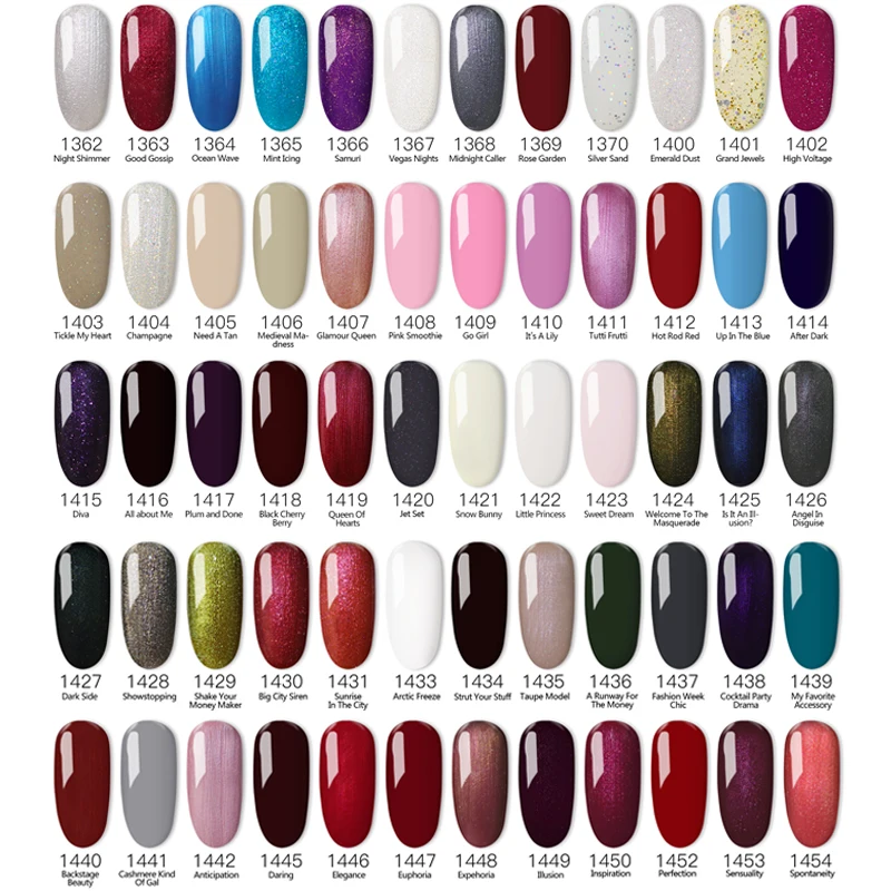 15ml Big Bottle Nail Gelpolish UV/LED Nail Gel Polish Soak Off Nail Polish Long Lasting UV Gel Nail Varnish Dry With LED Lamp