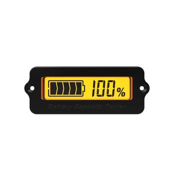 2019 12V 24V 36V 48V Lead-Acid Battery LY6N Recessed Battery Capacity Indicator Tester Voltmeter battery charge indicator wholesale moderate price 48v 20a battery capacity tester for 12v 24v 36v 52v lithium battery discharge tester with lcd display