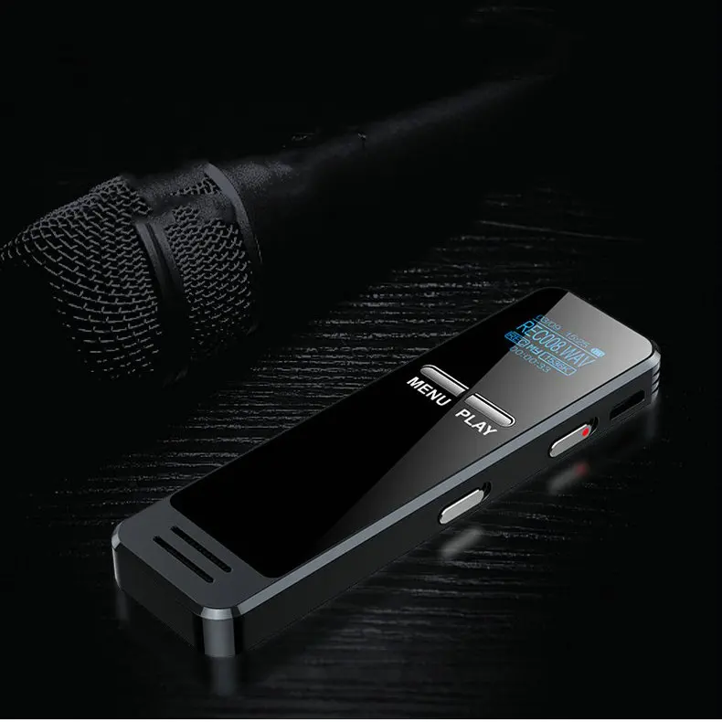 Yescool B9 16GB Диктофон ультра долгое время denoise HD стерео компактный металлический