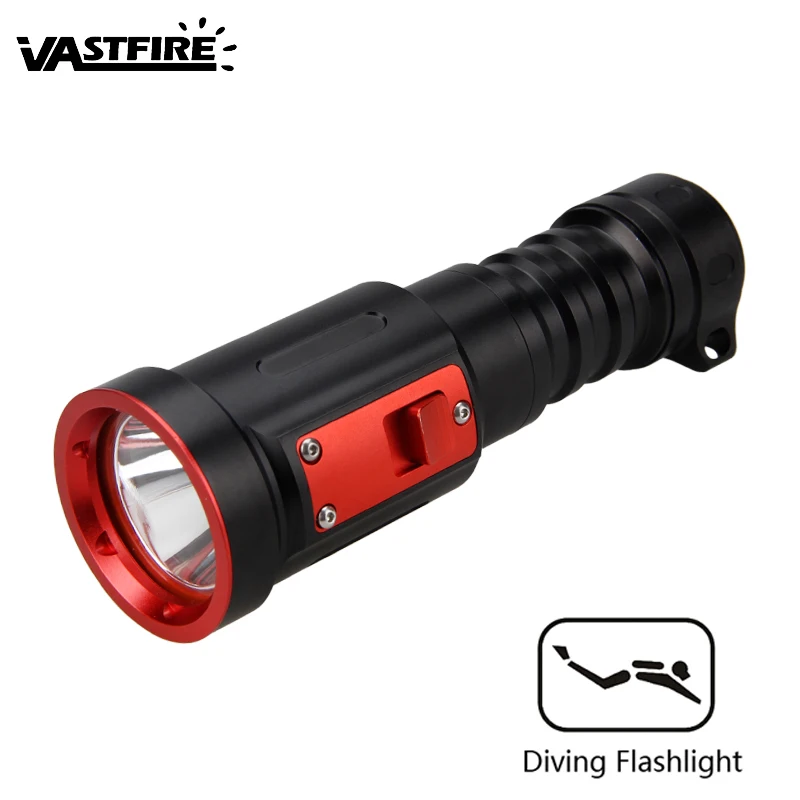 

3 Mode 1000 Lm XM-L2 LED Tactical Diving Torch Flashlight Can use 18650/26650 Battery