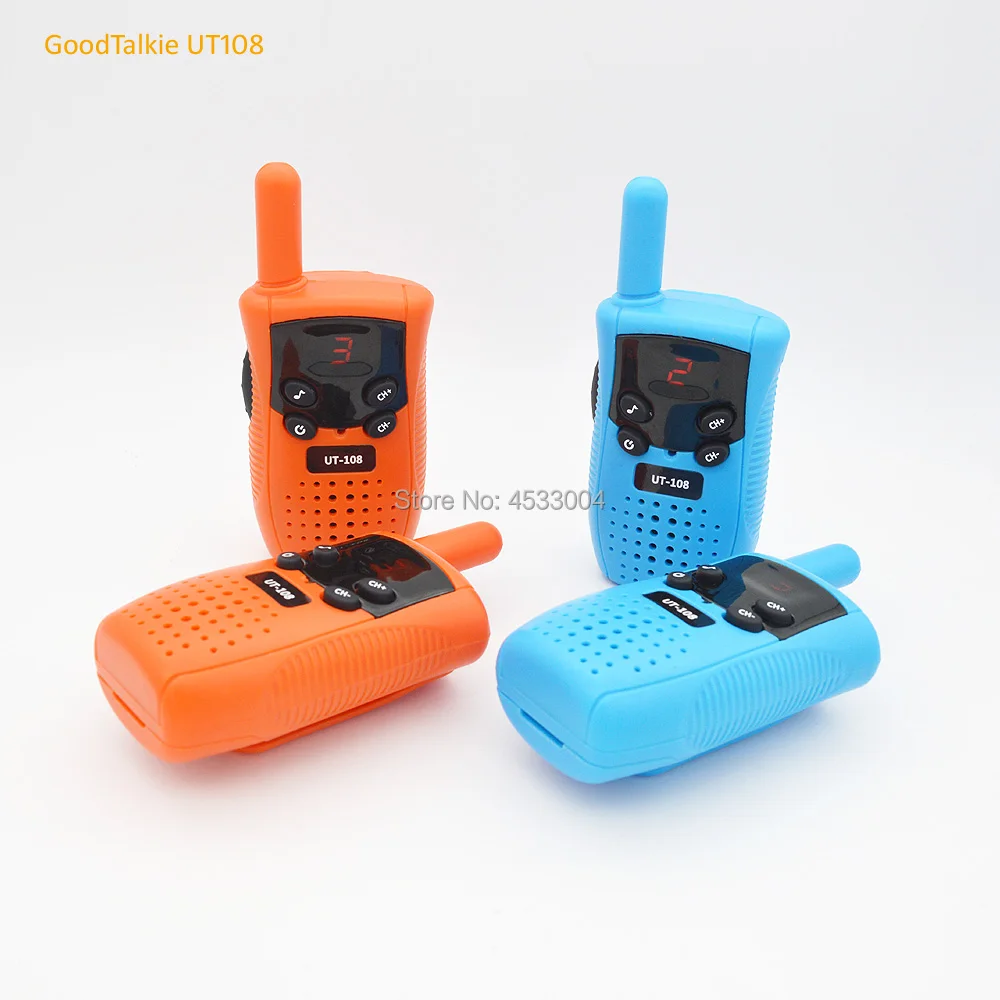 

2PCS GoodTalkie UT108 Kids Walkie-Talkie Toy Two-Way Radio Handheld Kids Toy walkie talkie