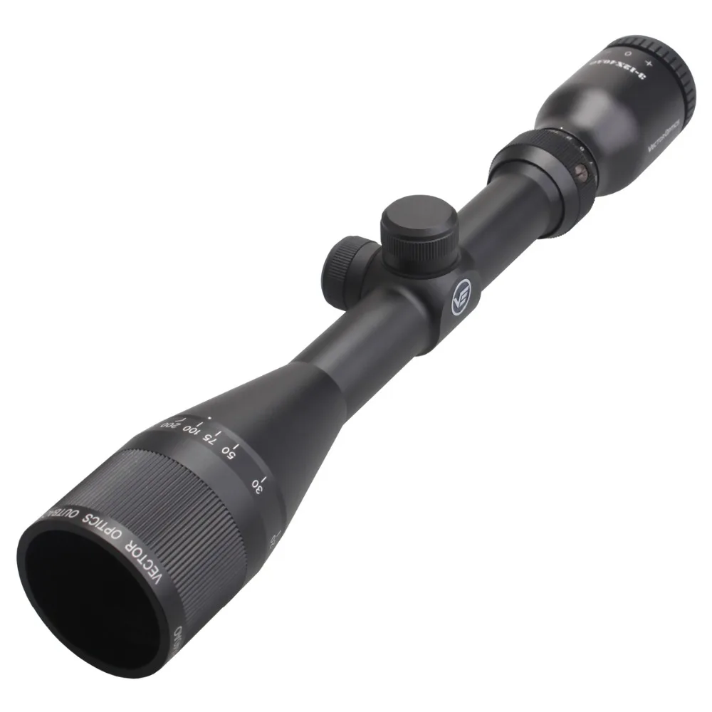 Vector Optics Outback 3 12x40AO 1 &quotРегулируемый прицел фокус для охоты 223 5 56 мм 7 62 мм. 308