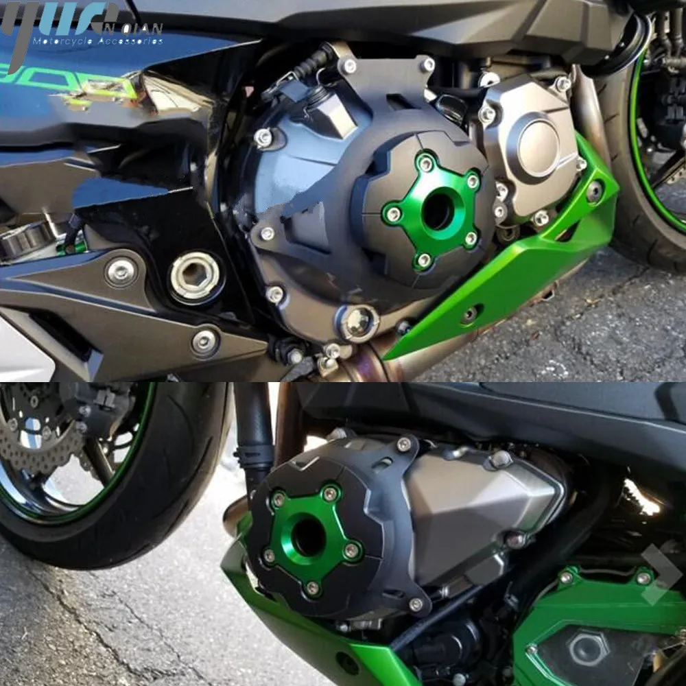 Z800 для KAWASAKI z750 07 08 09 10 11 2012 Запчасти мотоциклов статор двигателя крышка Защитная