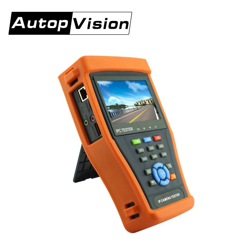 

IPC4300 CCTV tester 4.3" TOUCH SCREEN IP CAMERA TESTER WIFI PTZ CVI TVI AHD MONITOR POE CCTV TESTER