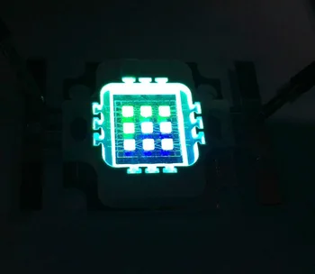 

10W Super Actinic Hybrid led 4x GREEN + 5x blue 490nm LED for Aquarium lite