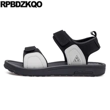 Модные мужские сандалии-гладиаторы для подиума; сезон лето; коллекция года; водонепроницаемая обувь в римском стиле; известный бренд; сетчатая обувь на плоской подошве; Повседневная итальянская обувь