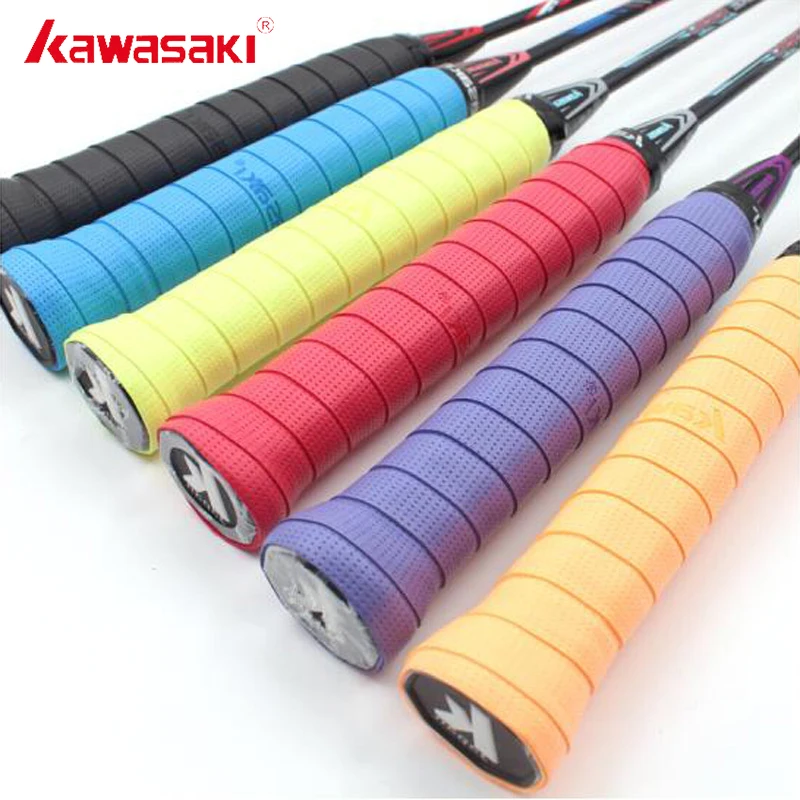 

10Pcs/lot Original Kawasaki X28 Anti-slip Breathable Badminton Sports Overgrip Tennis Racket Grip Sweatband Mix Color