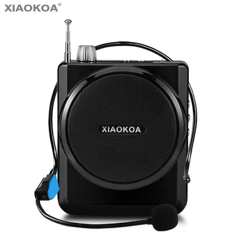 

Voice amplifier Microphone Amplifier with Mini Portable Loudspeaker for Tour Guides Teachers speech speaker radio mic XIAOKOA