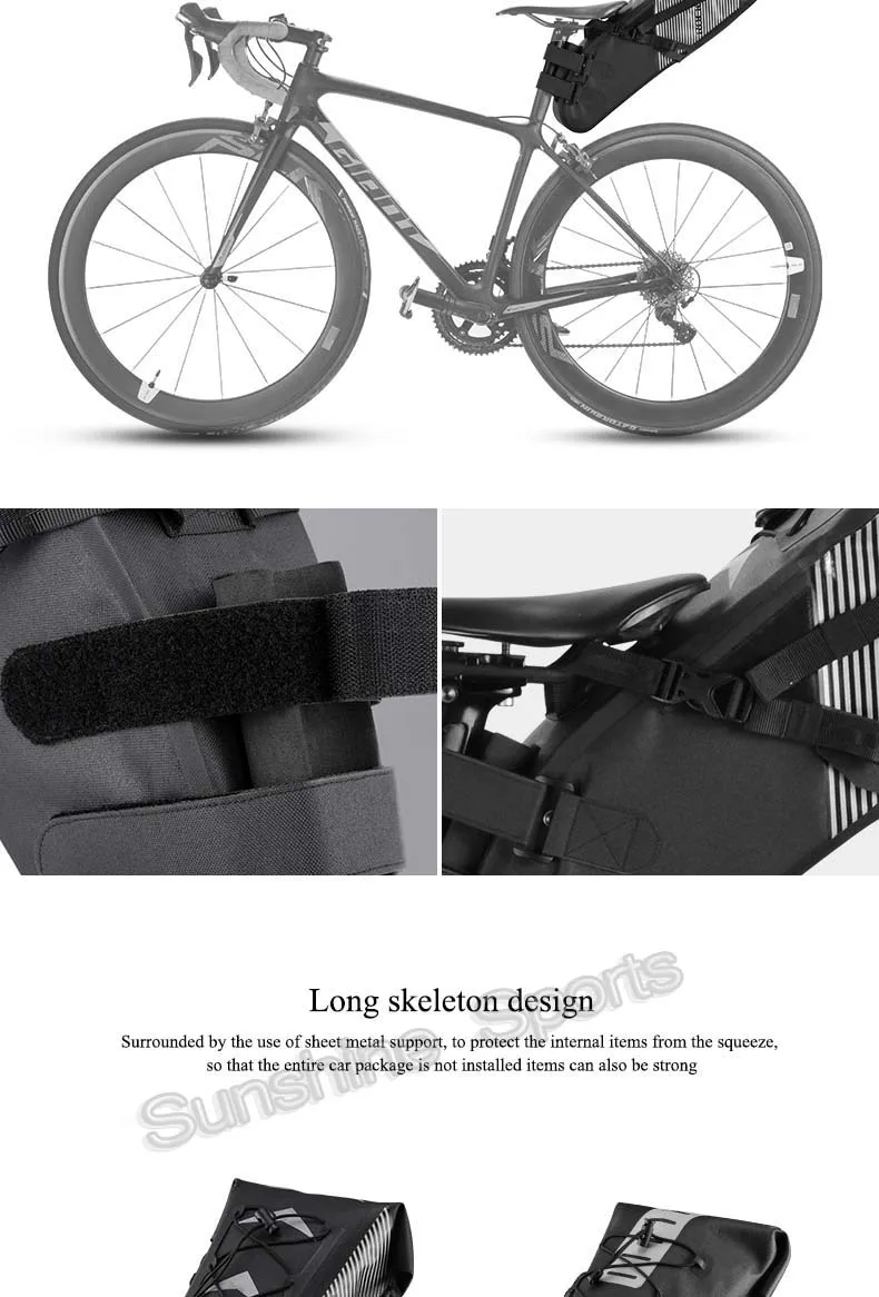 Top Rockbros 10L/14L Road Mountain Bike Bag Waterproof Cycling Rear Seat Travel Bag Bicycle Saddle Bag Pack Pannier Bike Accessories 11 Top Rockbros 10L/14L Road Mountain Bike Bag Waterproof Cycling Rear Seat Travel Bag Bicycle Saddle Bag Pack Pannier Bike Accessories 11