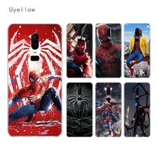 Uyellow Spiderman Marvel Silicone Phone Case For One Plus 7 Pro 6 6T 5 5T Shell Luxury Soft Fashion Fundas Printed Cover Coque