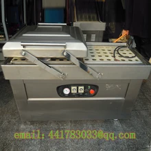 Dz-400/2 s Нержавеющая Сталь Двухкамерный вакуумная упаковочная машина непрерывную вакуумной упаковки машины Еда вакуумная машина