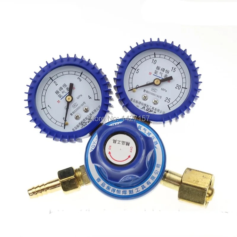 NEW 1pc Oxygen table Pressure reducer valve Oxygen gas pressure gauge for Torch