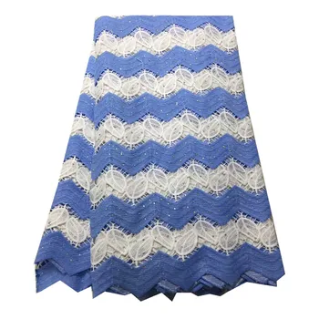 

high quality stones africa cord Water soluble lace fabric water souble chemical Milk silk lace fabric pl70-9