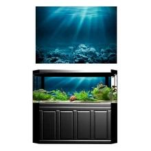 3D HD аквариум Вселенная Пейзаж Плакат односторонний аквариум