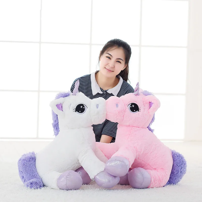 

65CM Unicorn Plush Toy Cartoon Unicorn Soft Plush Animal Horse Stuffed Animal Toy Baby Children Birthday Gifts