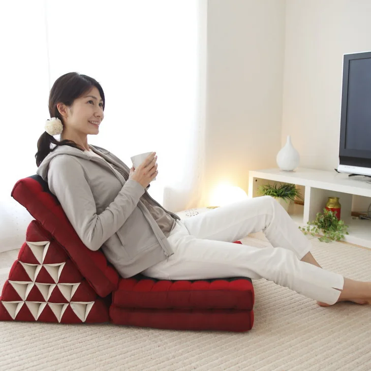 Thai Triangle Cushions Bay Window Mat Tatami Cushion Layer 3 Three Ground Floor Sleeping Pad Pillow Lumbar Southeast Asia Pads Suppliers Covercushion Cartoon Aliexpress Thai Triangle Cushions Bay Window Mat