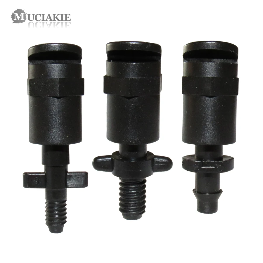 

MUCIAKIE 20PCS 180 Degrees Refraction Nozzle Sprinklers with 3/5mm 4/7mm Screw Barb Connectors Refractive Spray Head Nozzle