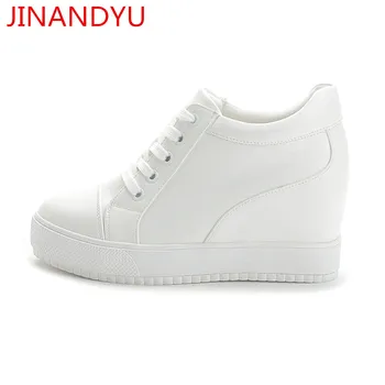 

Black White Hidden Wedge Heels Sneakers Casual Shoes Woman High Platform Shoes Women's High Heels Wedges Shoes for Women Sneaker
