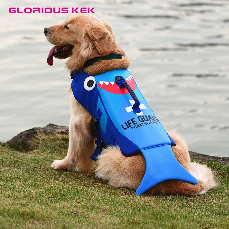 Buy GLORIOUS KEK Dog Life Jacket Pet Life Jacket Shark