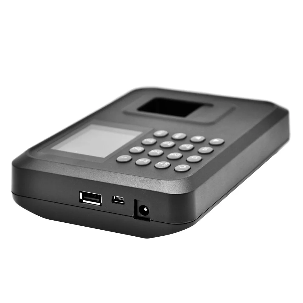 A6 biometric fingerprint punch usb time clock office attendance system recorder timing employee machine reader Spanish