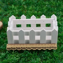 16 см белый ель забор пасторальный цветочный горшок украшение для дома для цветочных горшков инструменты для украшения дома