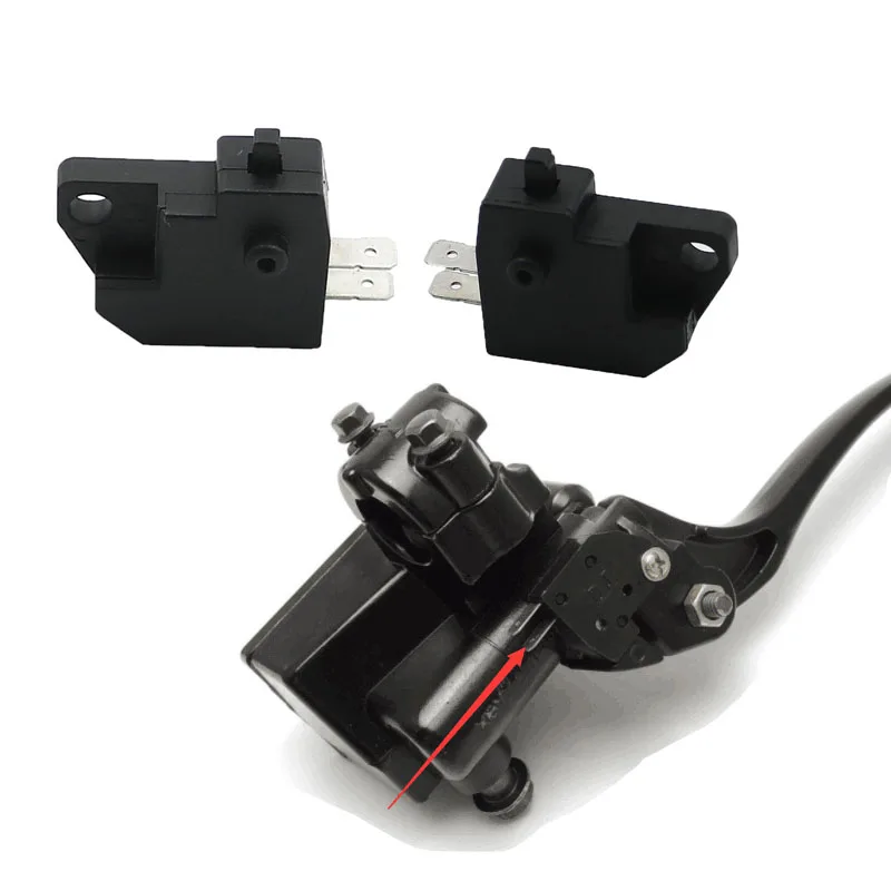 1 Pair Moto Front Brake Light Stop Switch For Kawasaki W650 Z1000