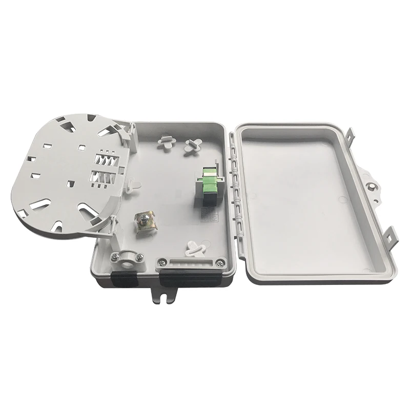 

Best Price 2.4 .6cores FTTH Outdoor Fiber Optic Distribution Box FTTH terminal box /fiber optic termination box fiber optic cabl