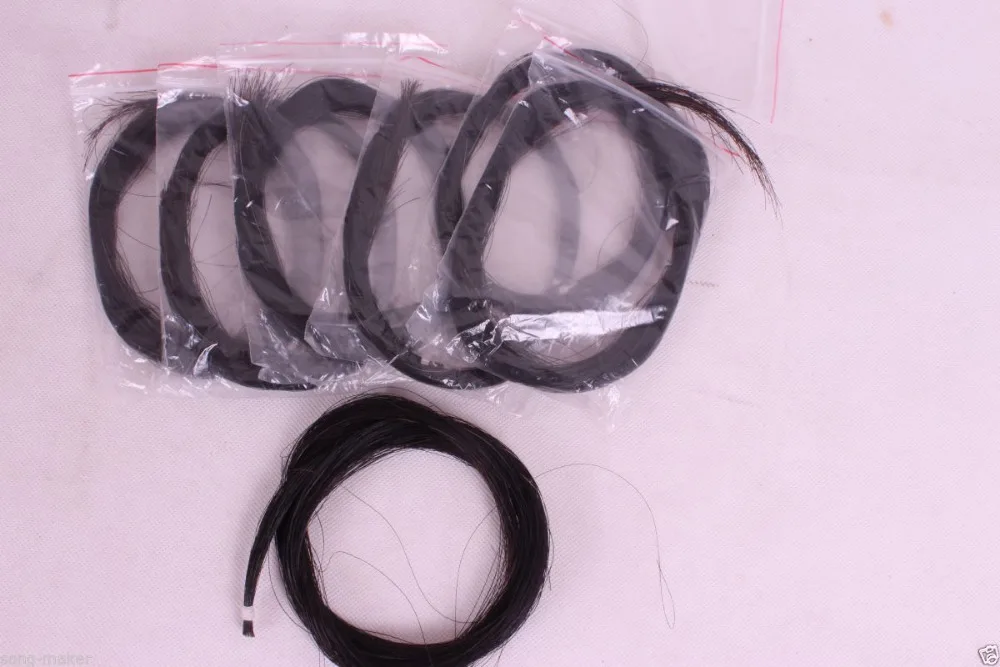 

Free shipping Advance Model 400g violin bow horse hair natural Horse Tail Bow Hair 75cm-80cm